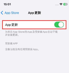 福清苹果15维修中心如何让iPhone15APP自动更新